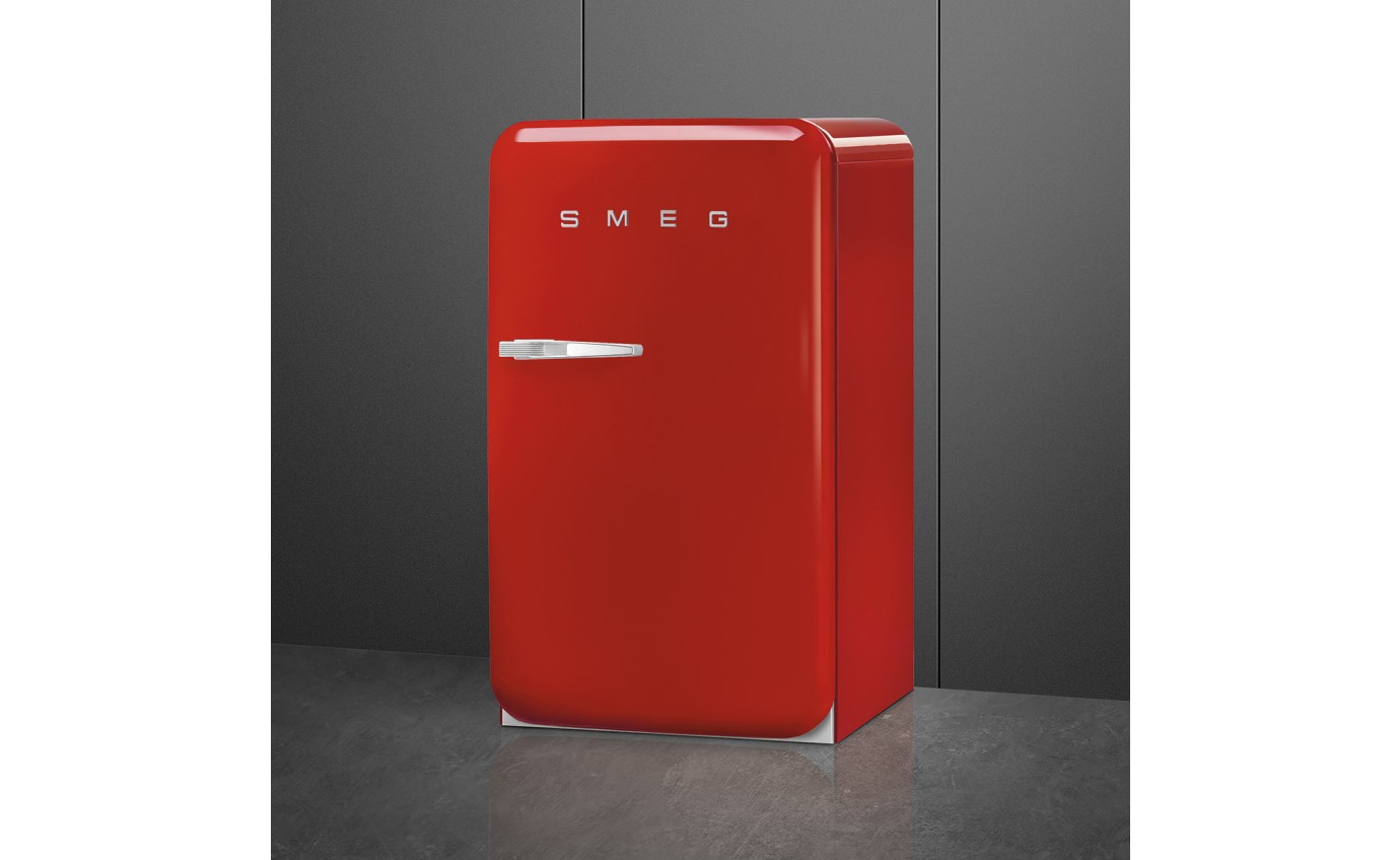 Smeg 135L 50s Style Retro Bar Fridge (Red) FAB10HRRD5AU