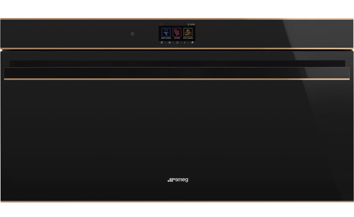 Smeg 90cm Dolce Stil Novo Pyrolytic Built In Oven SFPR9604TNR Hart Co