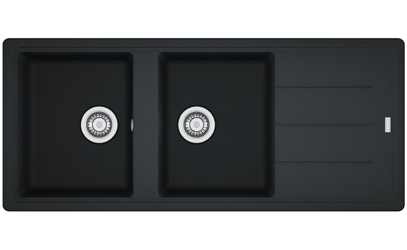 Franke Basis Double Bowl Sink + Sinos Tap BFG621ONTA6300B