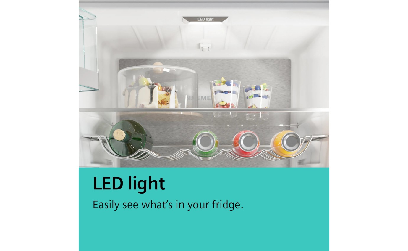 Siemens iQ500 Built-in Fridge 321L Soft Close Flat Hinge KI81RAD30A