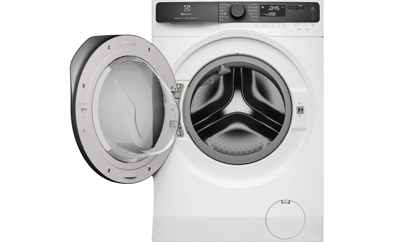 Electrolux 10kg UltimateCare 700 Front Load Washing Machine (White) EWF1043R7WCS