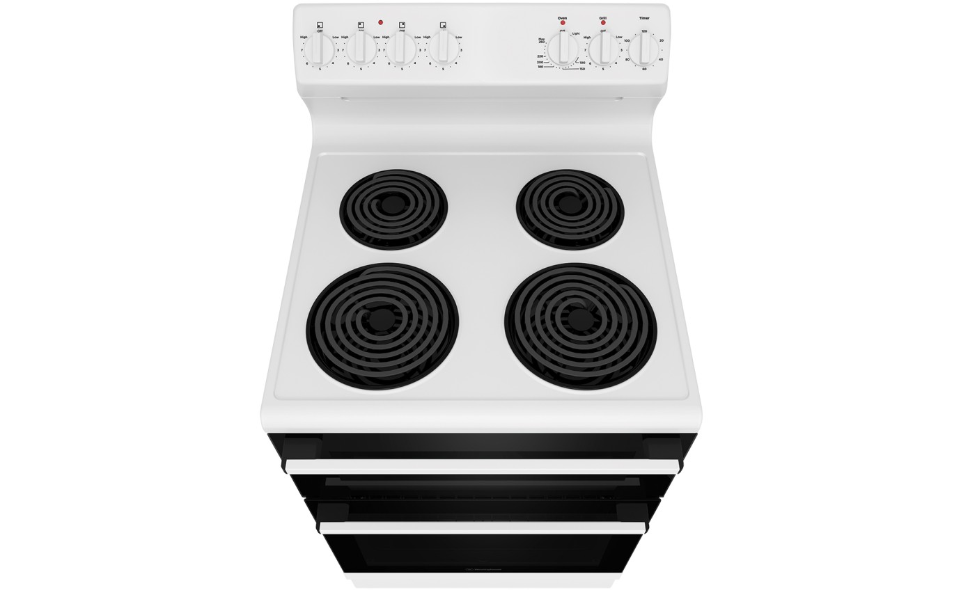 Westinghouse 60cm Electric Freestanding Cooker WLE622WC Hart Co