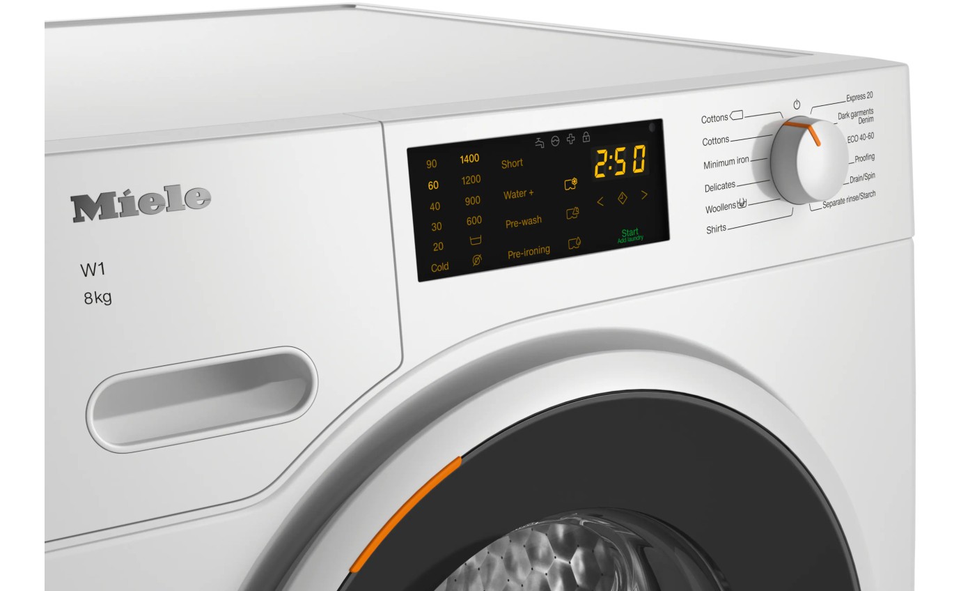 Miele 8kg Front Load Washing Machine WWD120WCS