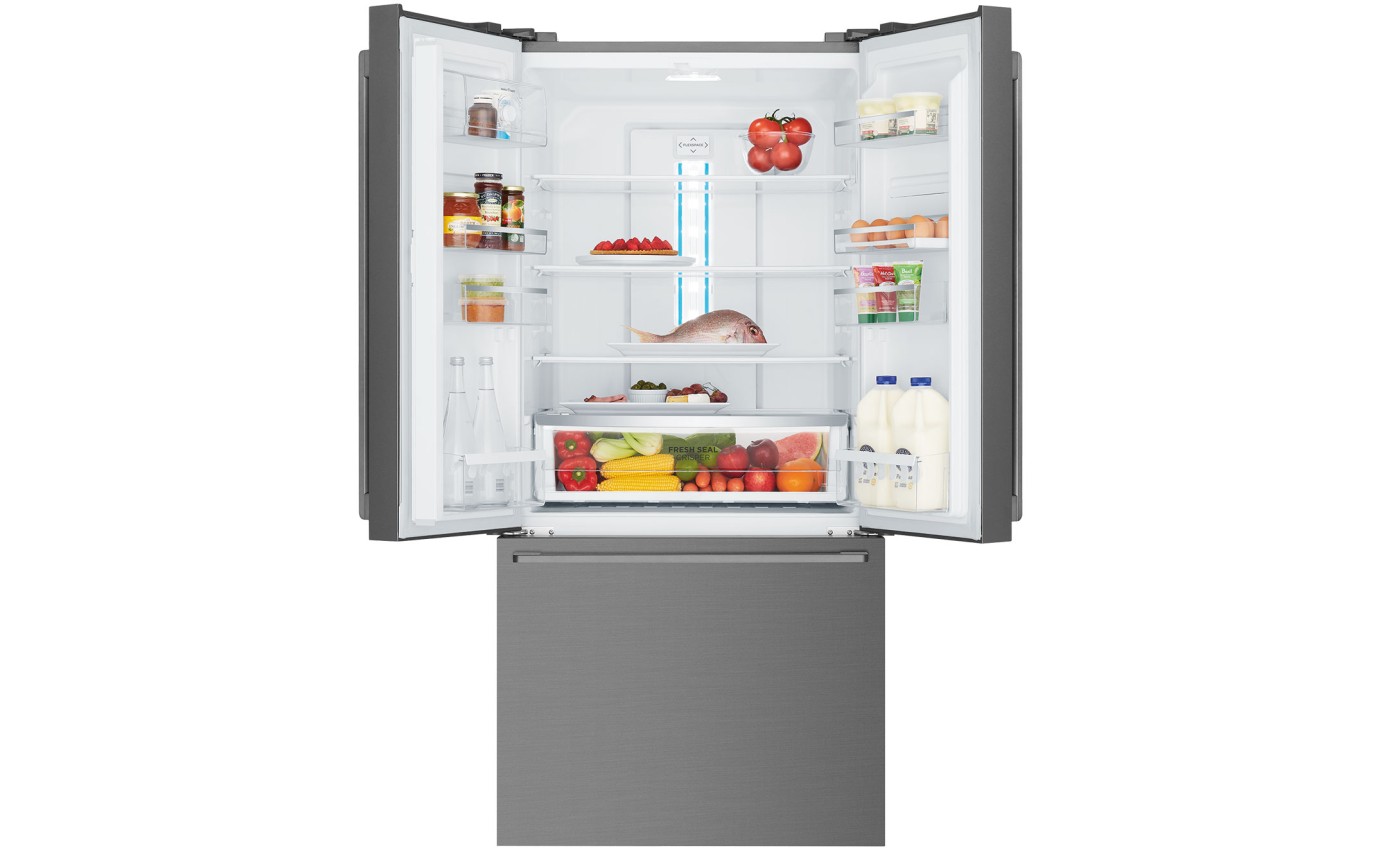 Westinghouse 491L French Door Fridge (Dark Stainless Steel) WHE5204BC