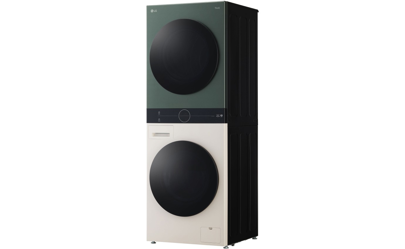 LG 12kg/9kg Wash Tower - Forest Green/Beige WWT1209FGB