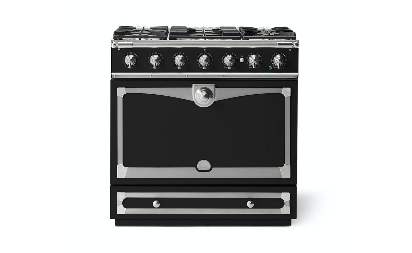 La Cornue 90cm Albertine Dual Fuel Range Cooker ALB90DFMBN