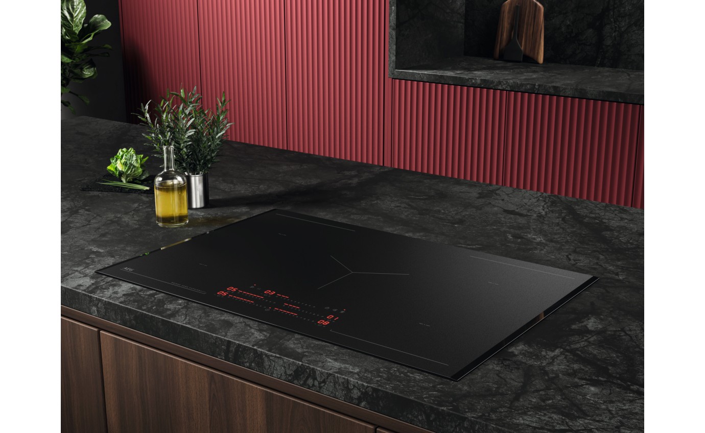 AEG 80cm SaphirMatt Induction Cooktop NIK85M00FZ