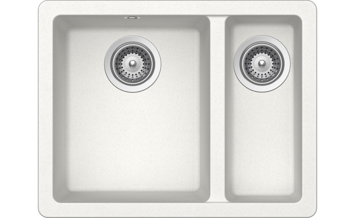 Abey Schock Quadro 1 & 1/2 Bowl Alpina QN-150W