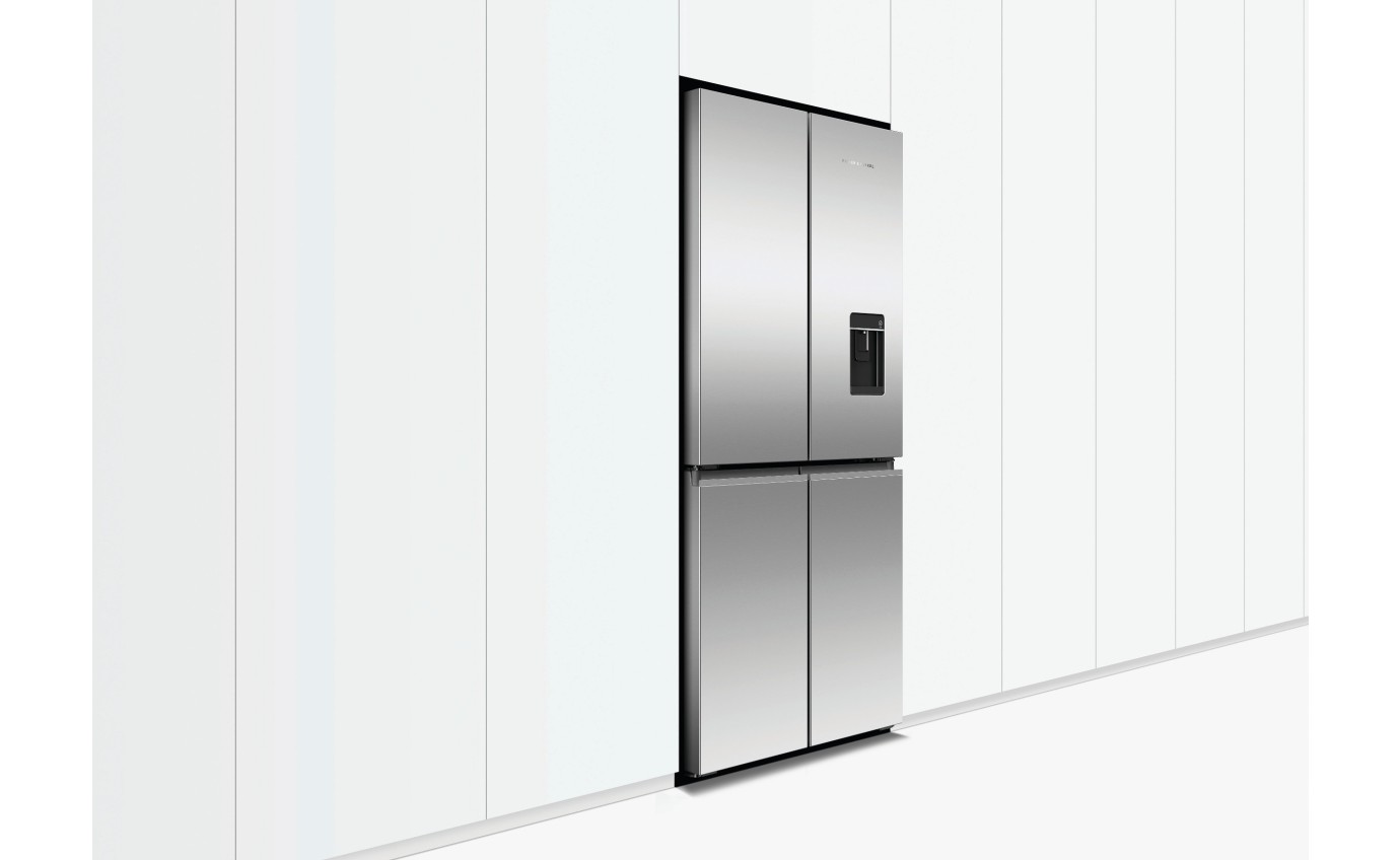 Fisher & Paykel 498L Series 7 Quad Door Refrigerator Freezer, Ice & Water RF500QNUX1
