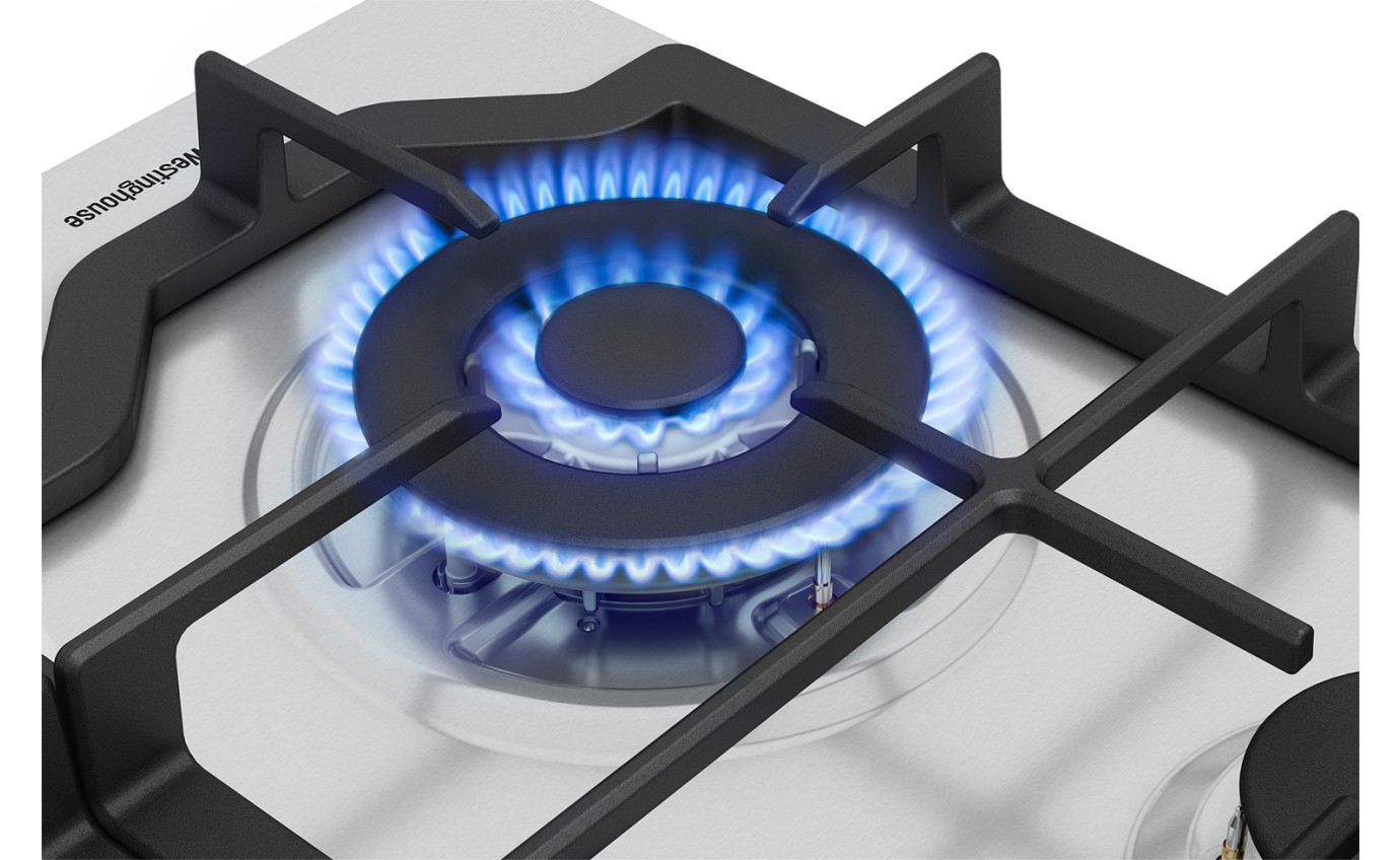 Westinghouse 60cm 4 Burner Gas Cooktop WHG644SC