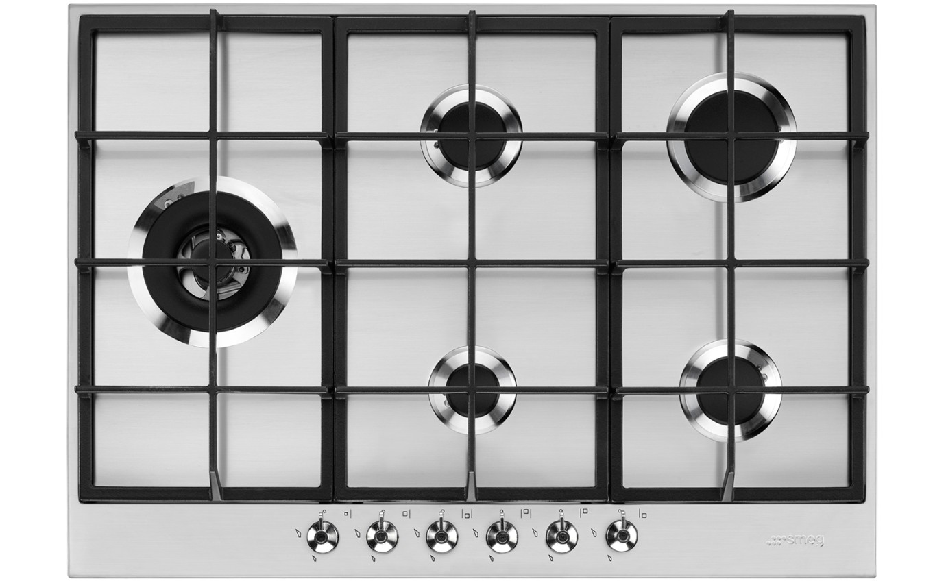Smeg 72cm Classic Gas Cooktop PX375LAU
