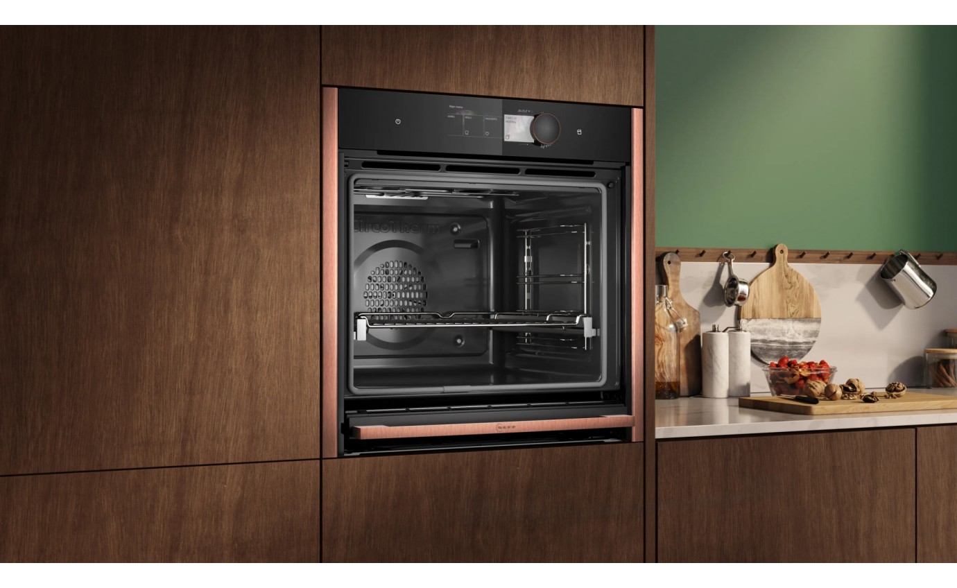 Neff 60cm N 90 Built-in Pyrolytic Oven with Added Steam Function (Anthracite Grey) B69VY7MY0AAG