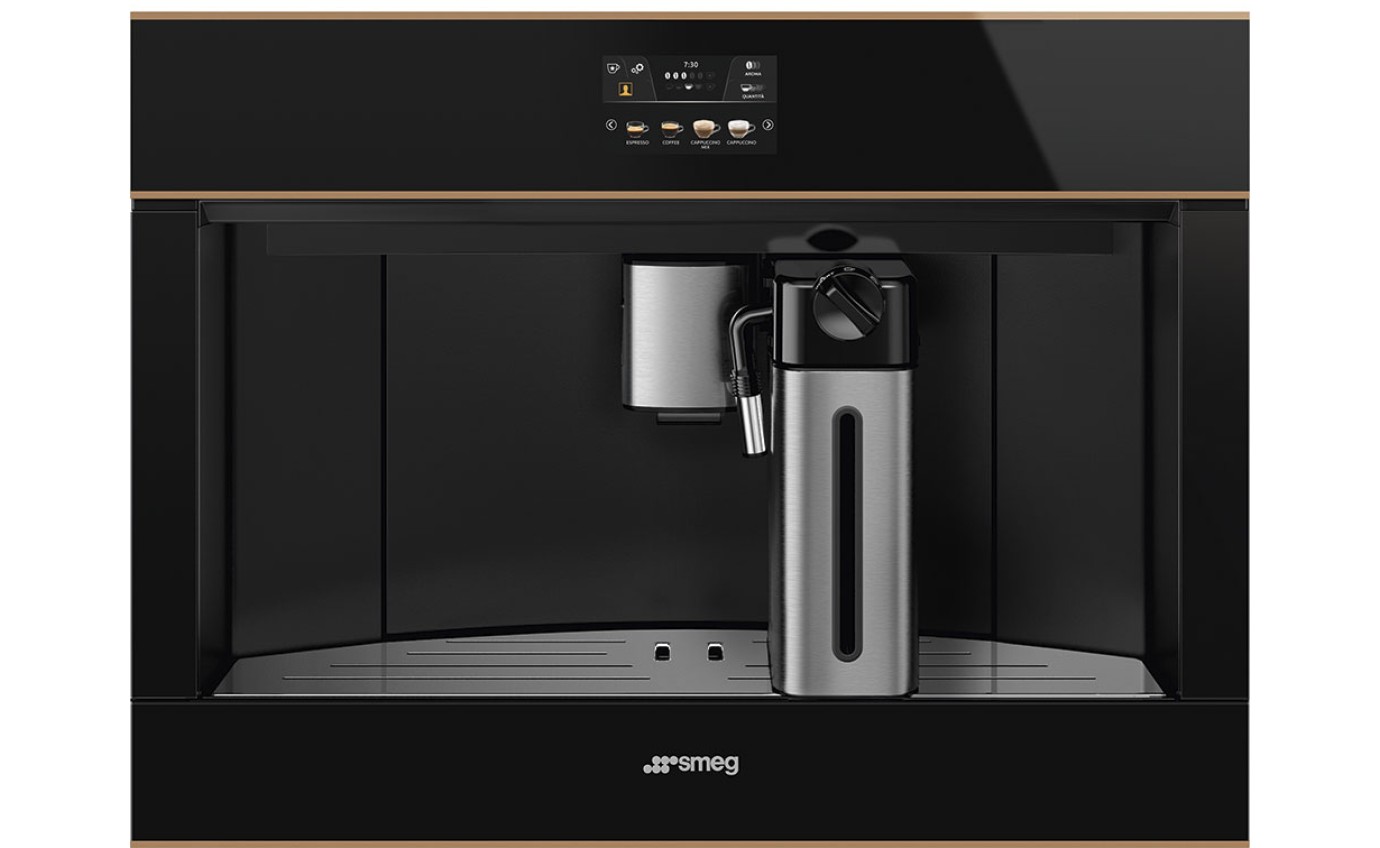 Smeg 45cm Dolce Stil Novo Built-in Coffee Machine CMS4604NR