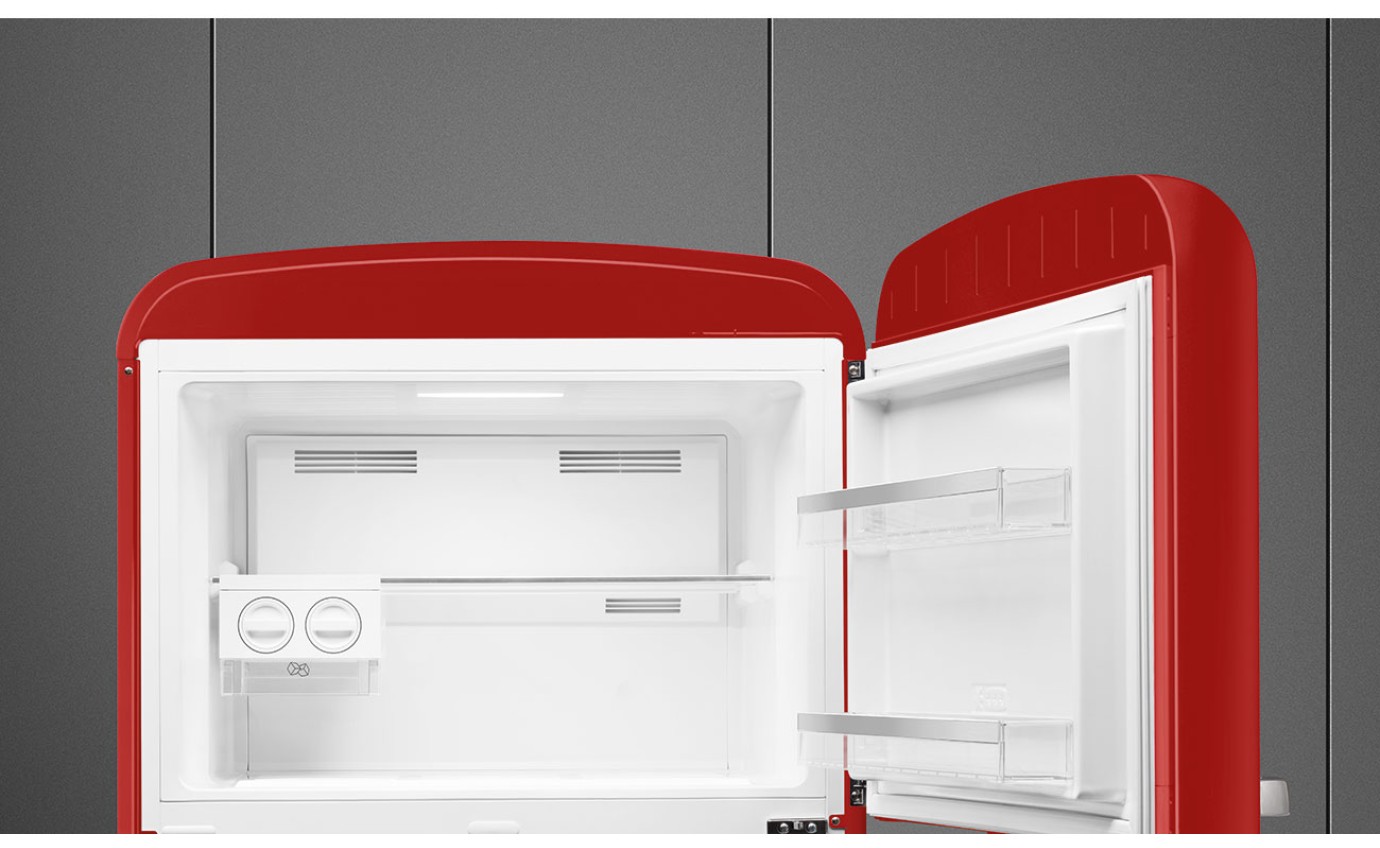 Smeg 524L 50s Style Retro Top Mount Fridge (Red) FAB50RRD5AU