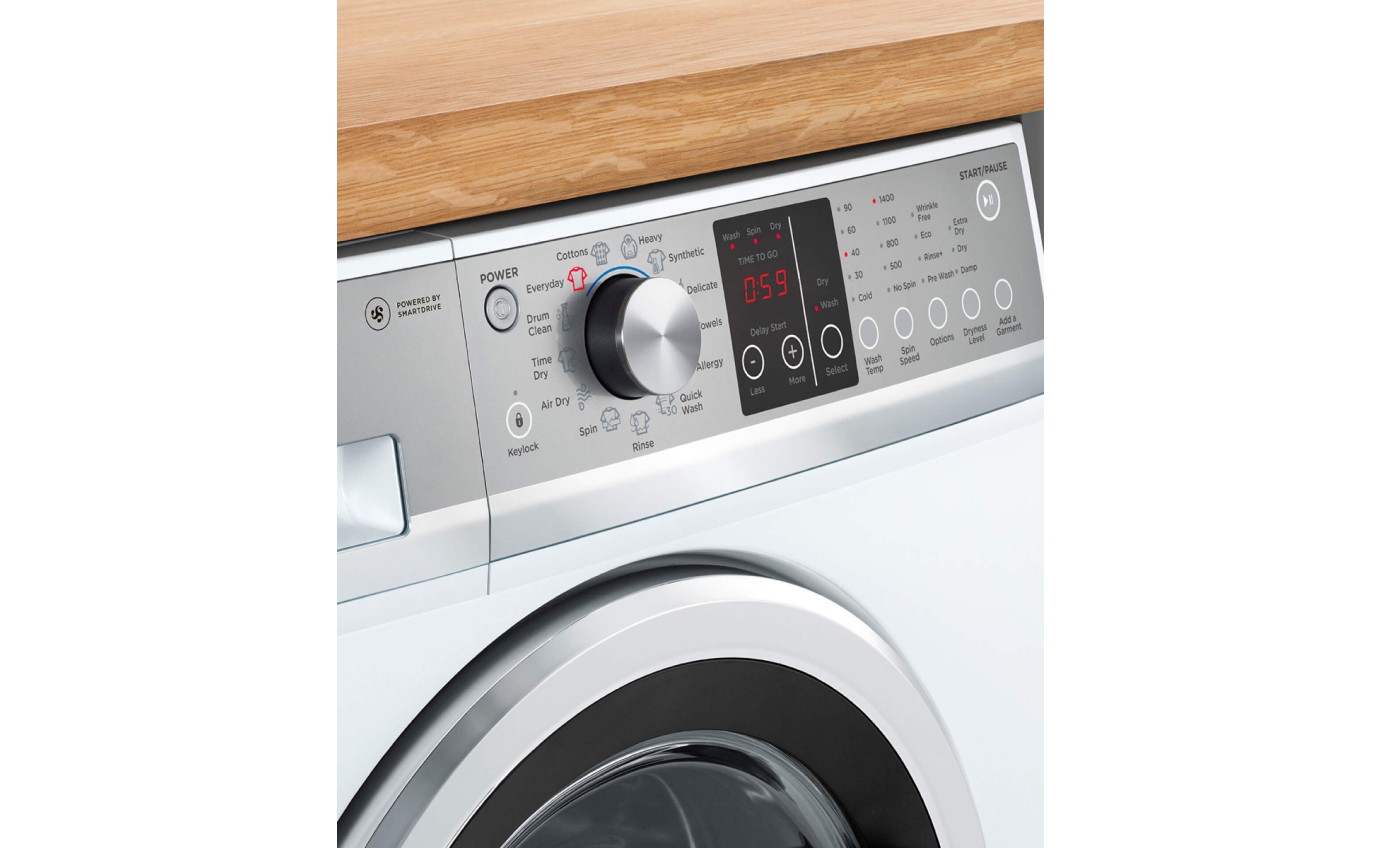 Fisher & Paykel 8.5+5kg Series 7 Front Loader Washer Dryer Combo WD8560F1