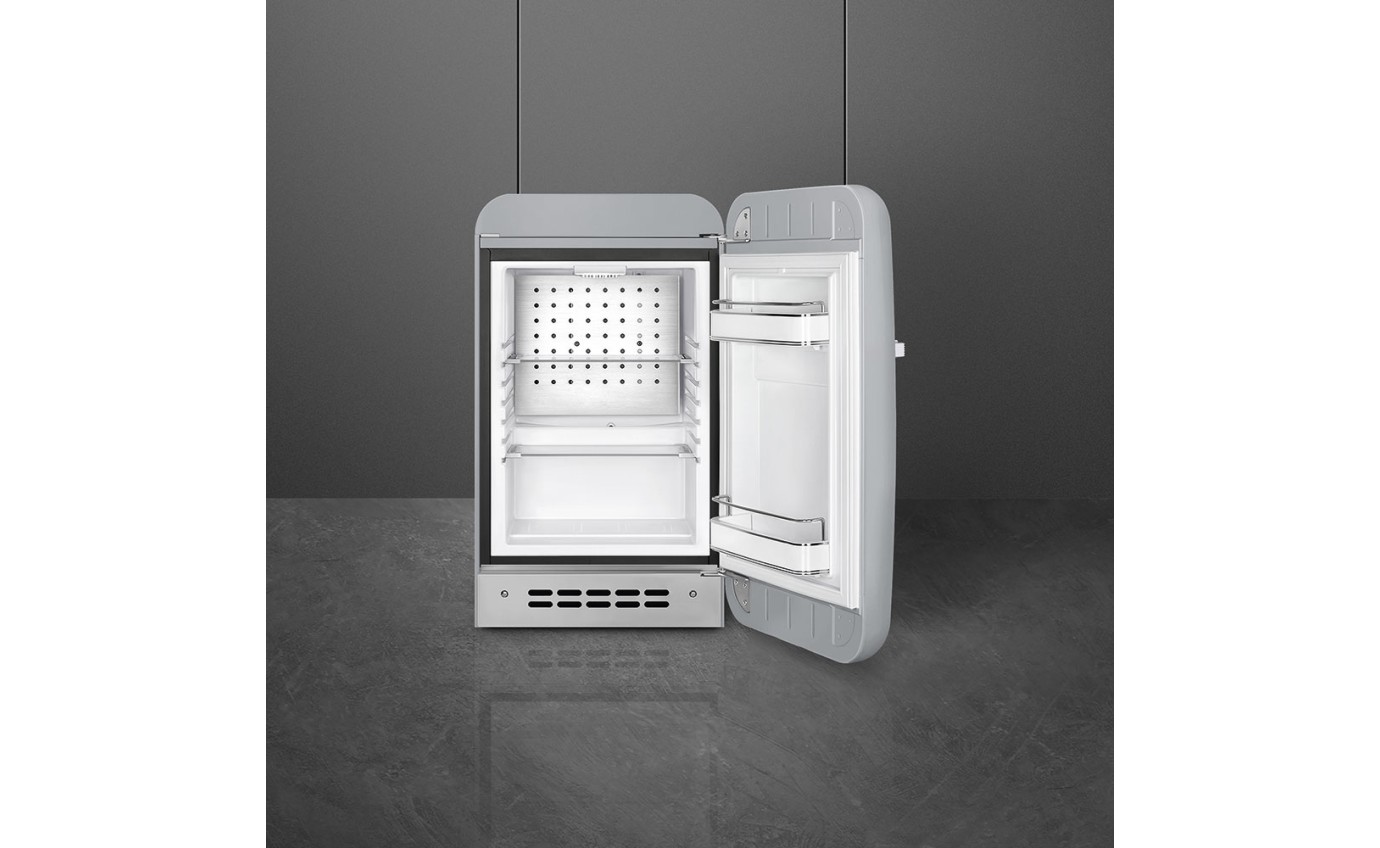 Smeg 34L 50s Style Retro Bar Fridge (Silver) FAB5RSV5AU