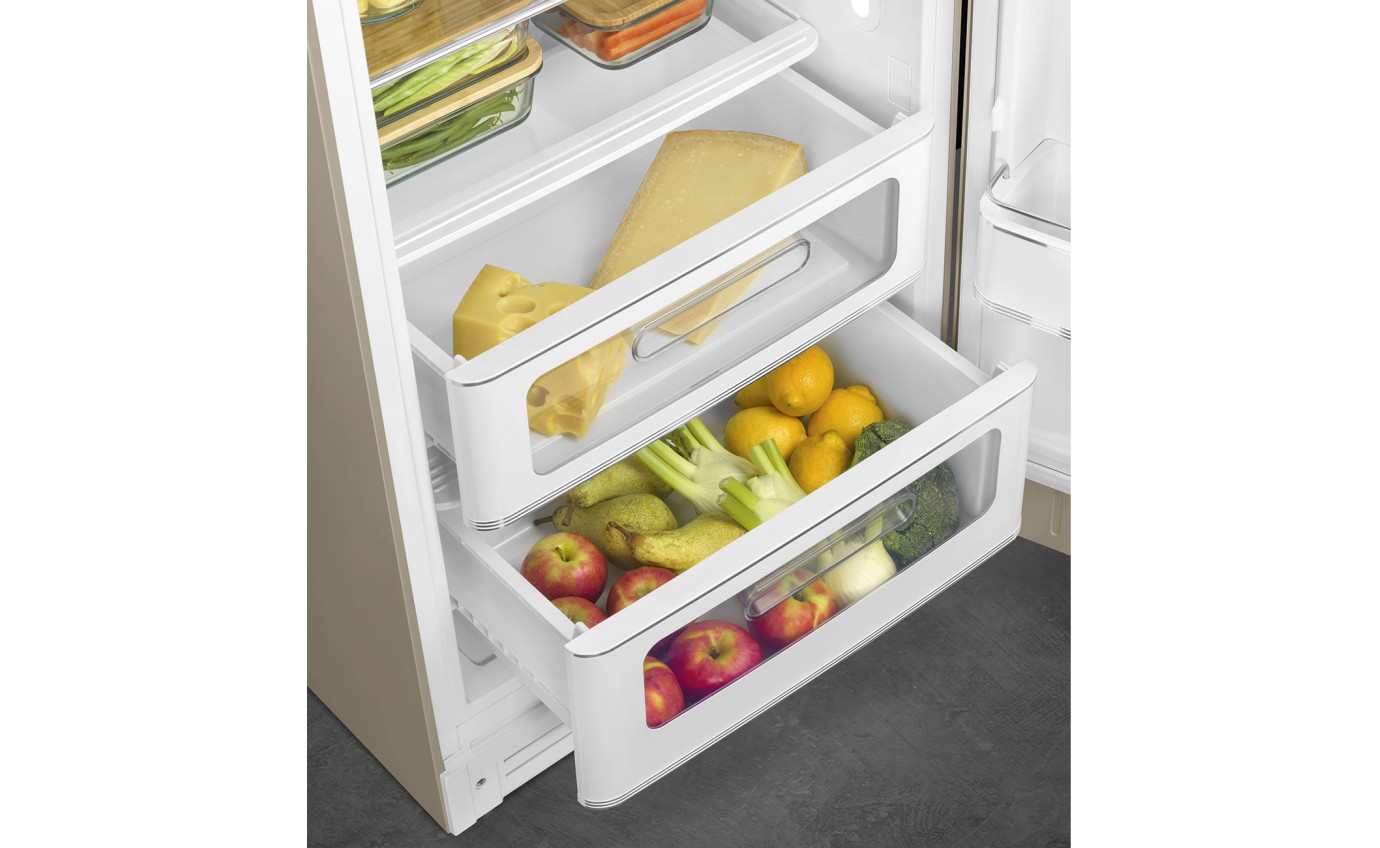 Smeg 270L 50s Style Retro Single Door Fridge (Perfectly Pale) FAB28RDPP5