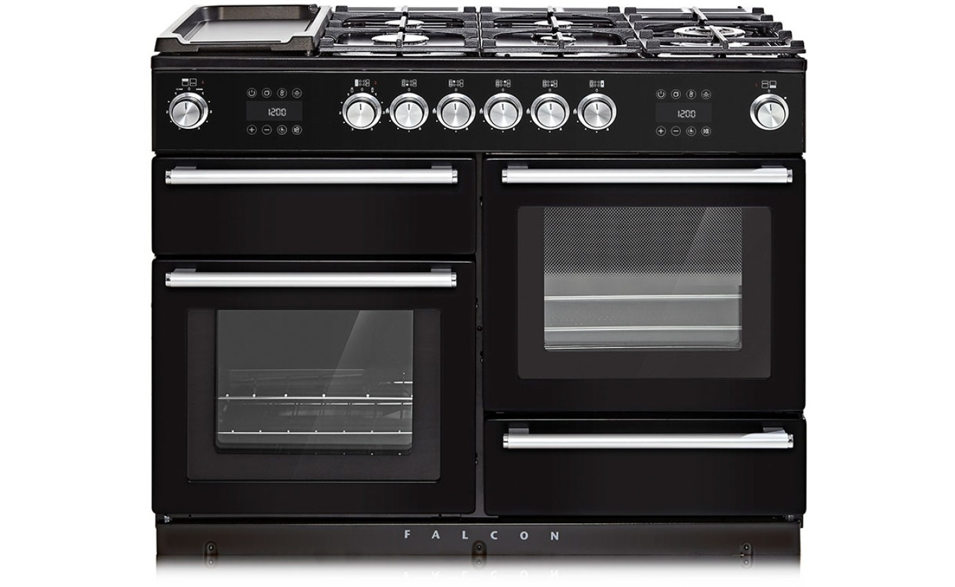 Falcon 110cm Dual Fuel Range Cooker NEX110SODFBLCH