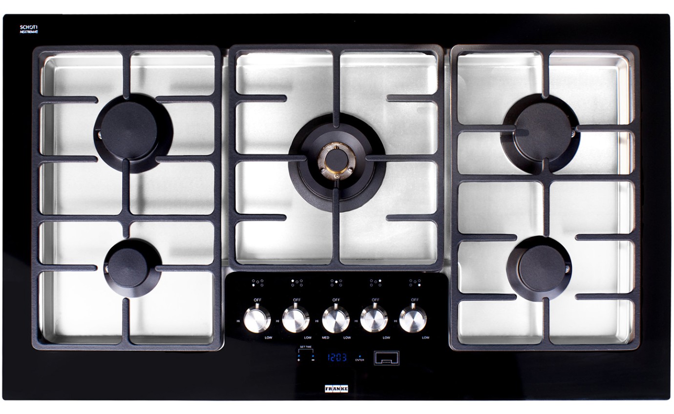 Franke 95cm Professional Series Gas Cooktop FLG945B1N
