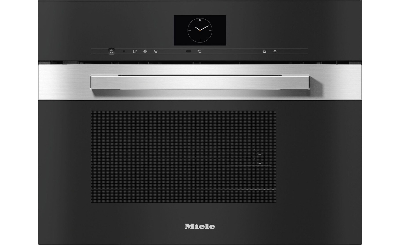Miele 45cm PureLine Steam Oven with Microwave - Clean Steel DGM7640CS