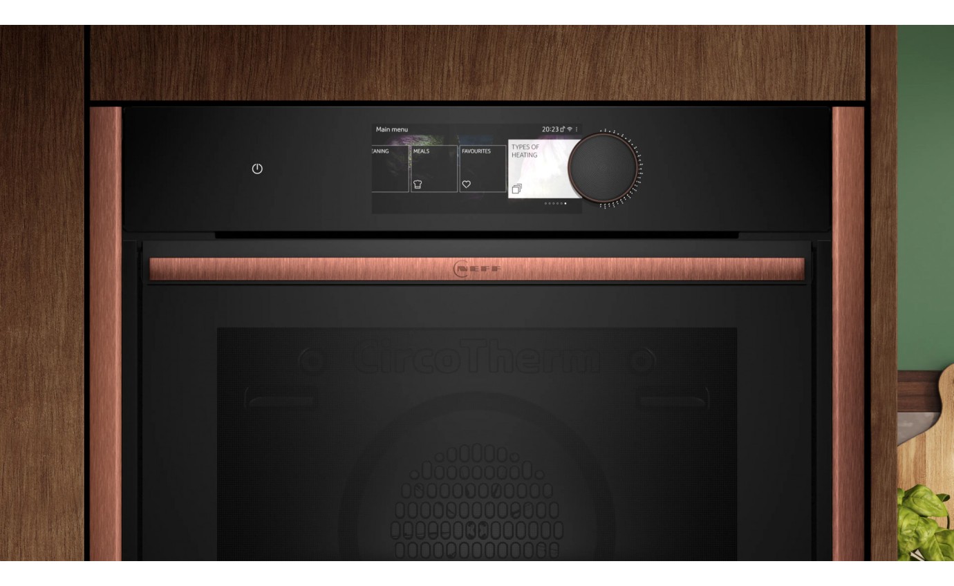 Neff 60cm N 90 Built-in Oven with Steam Function (Brushed Bronze) B69FY5CY0ABB