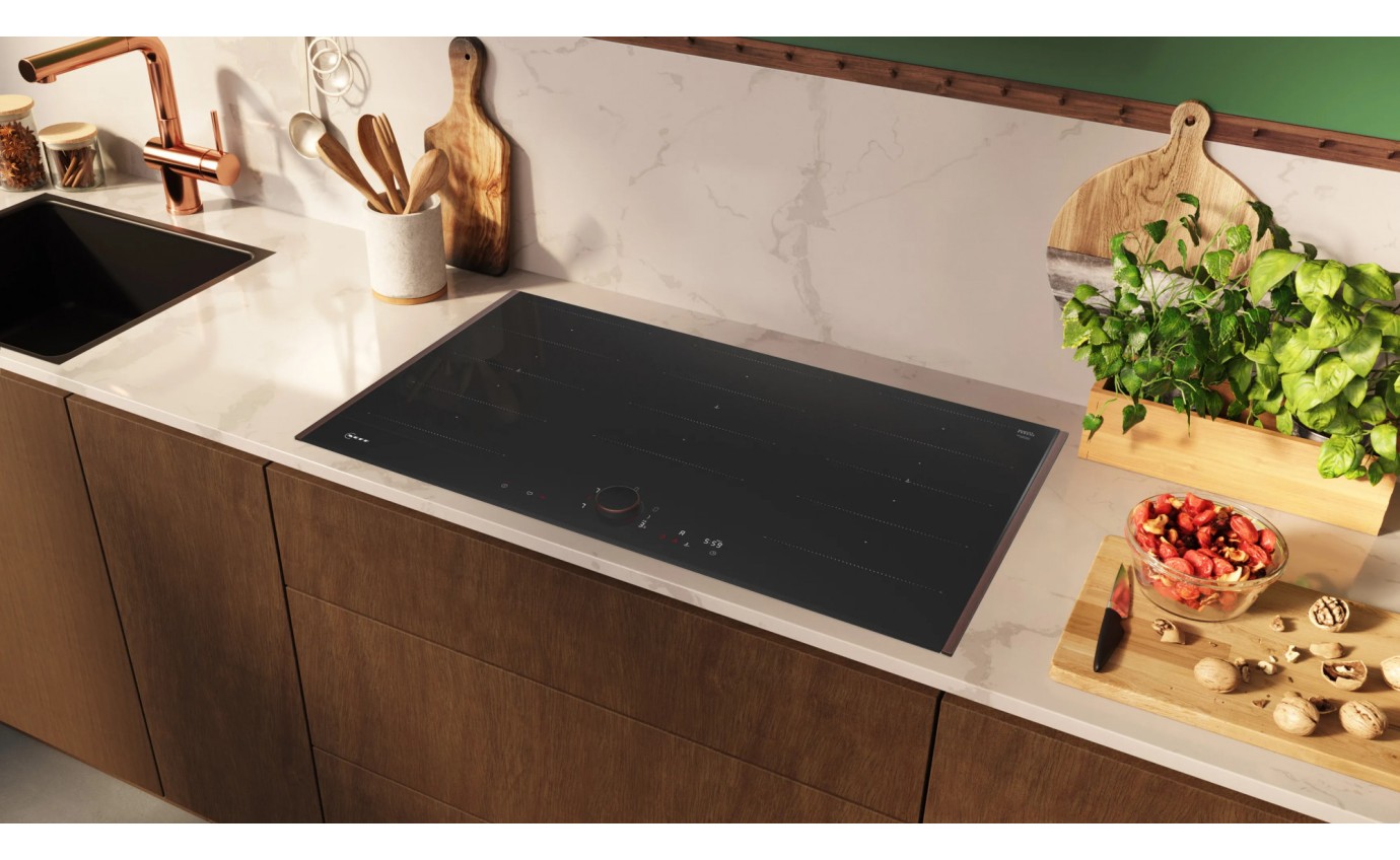 Neff 90cm N 90 Flex Induction Cooktop (Metallic Silver) T69YYX4C0MS