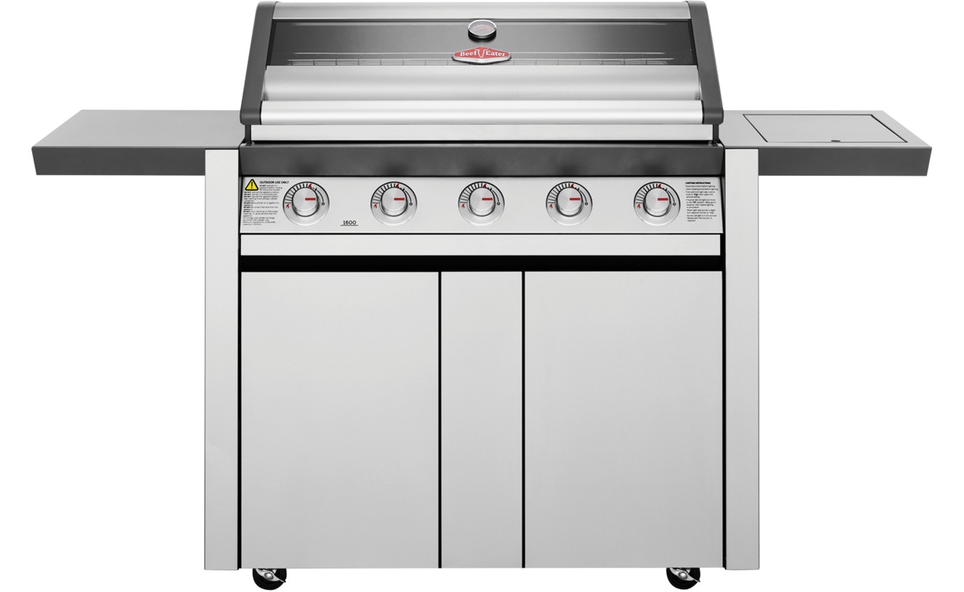 BeefEater 1600 Series 5 Burner BBQ & Trolley BMG1651SA