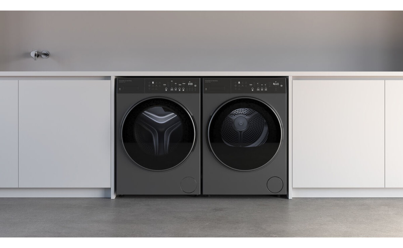 Fisher & Paykel 10kg Series 5 Contemporary Front Loader Washing Machine (Graphite) WH1060PG5