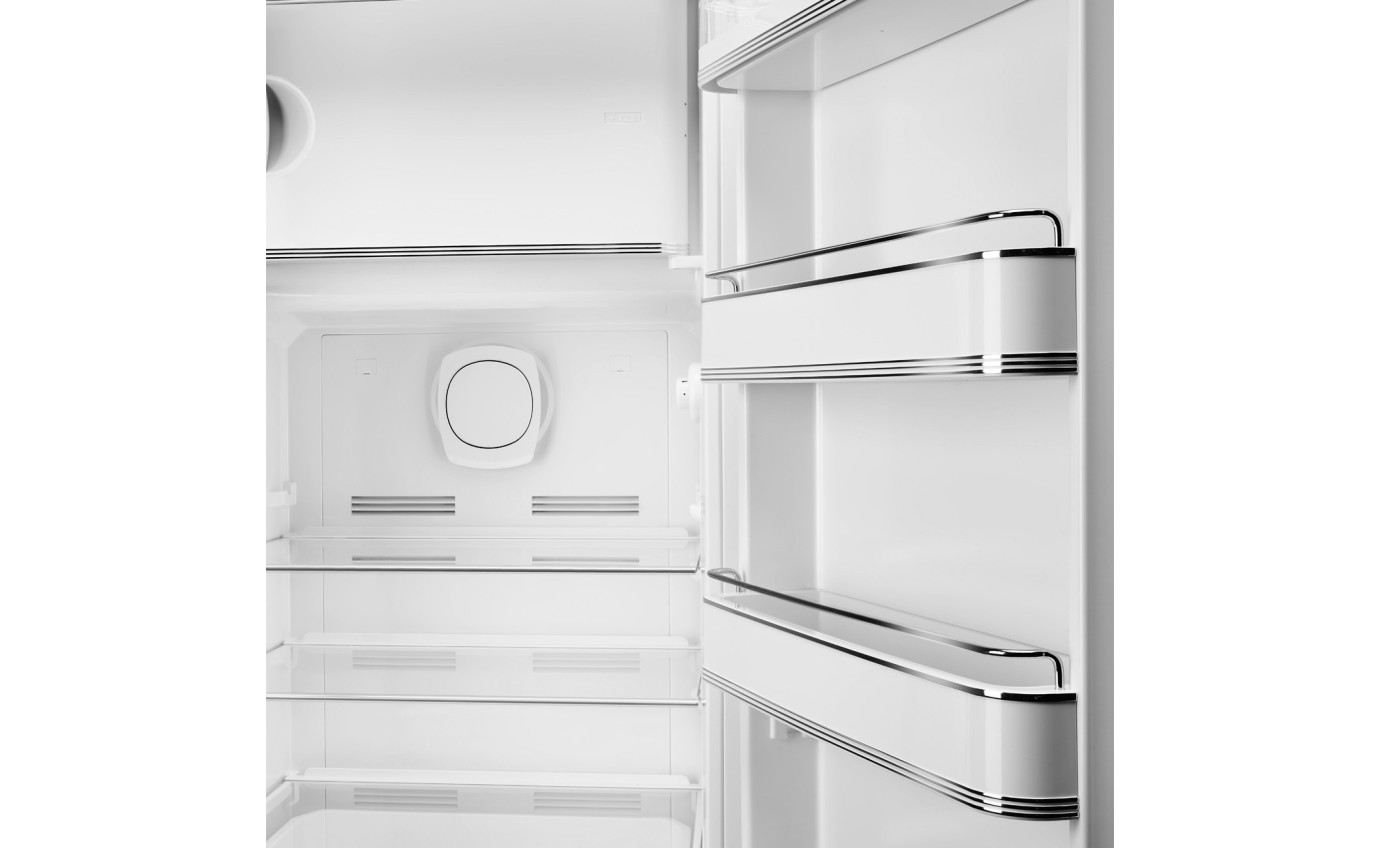 Smeg 270L 50s Style Retro Single Door Fridge (Matte Black) FAB28RDBLM5