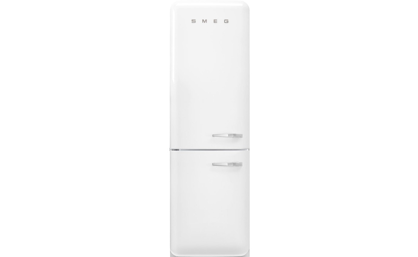 Smeg 331L 50s Style Retro Bottom Mount Fridge (White) FAB32LWH5AU