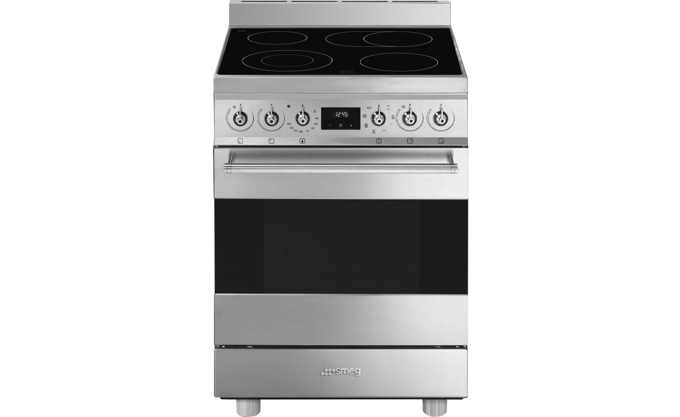 Smeg 60cm Classic Ceramic Freestanding Cooker - Stainless Steel CS6CMXA2