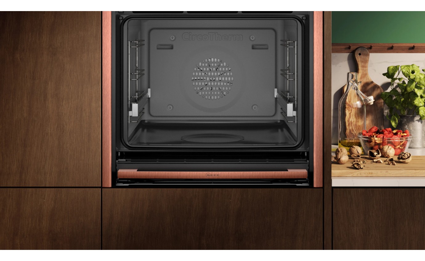 Neff 60cm N 90 Built-in Oven with Steam Function (Metallic Silver) B69FS5CY0AMS