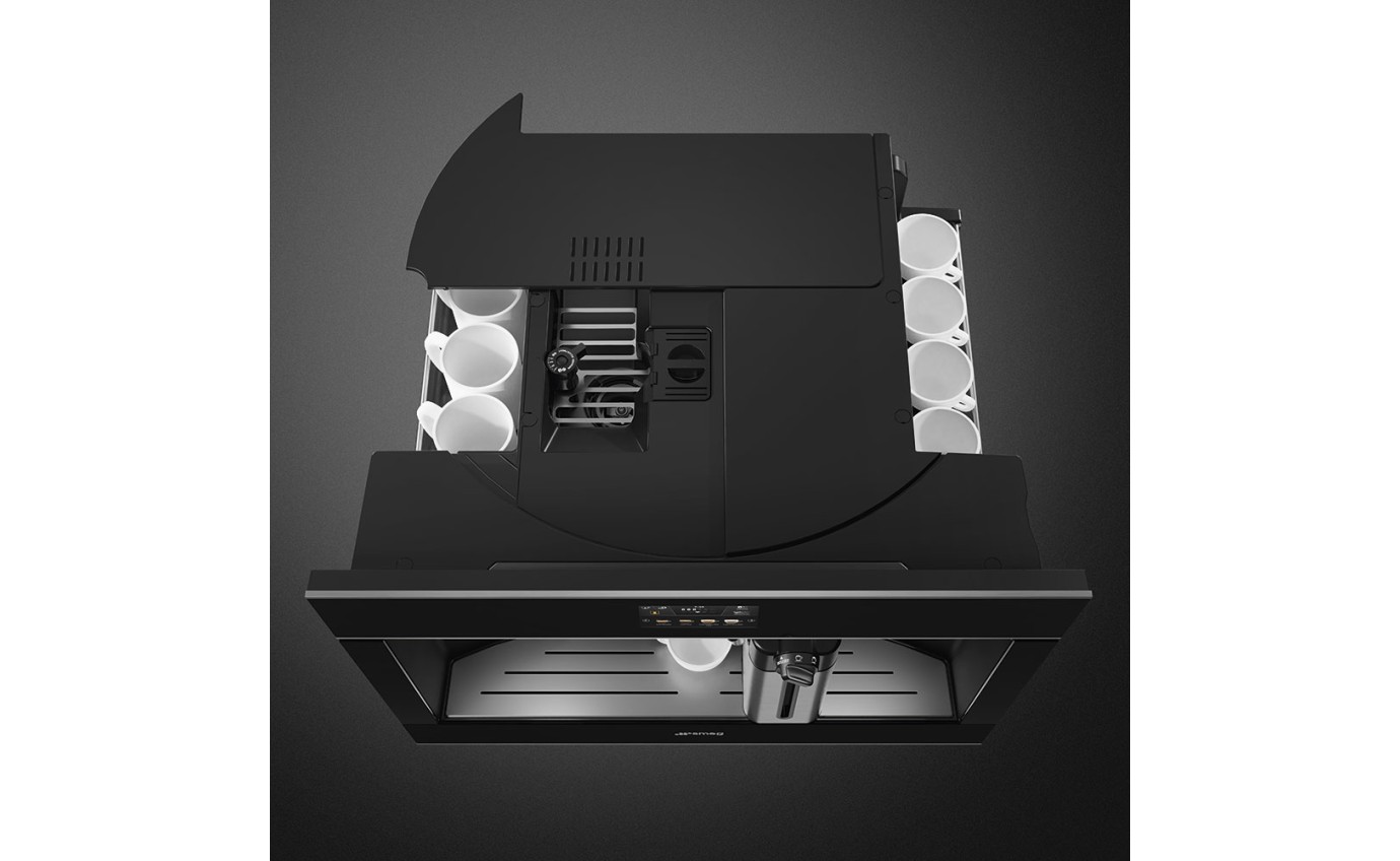 Smeg 45cm Dolce Stil Novo Built-in Coffee Machine CMS4604NX