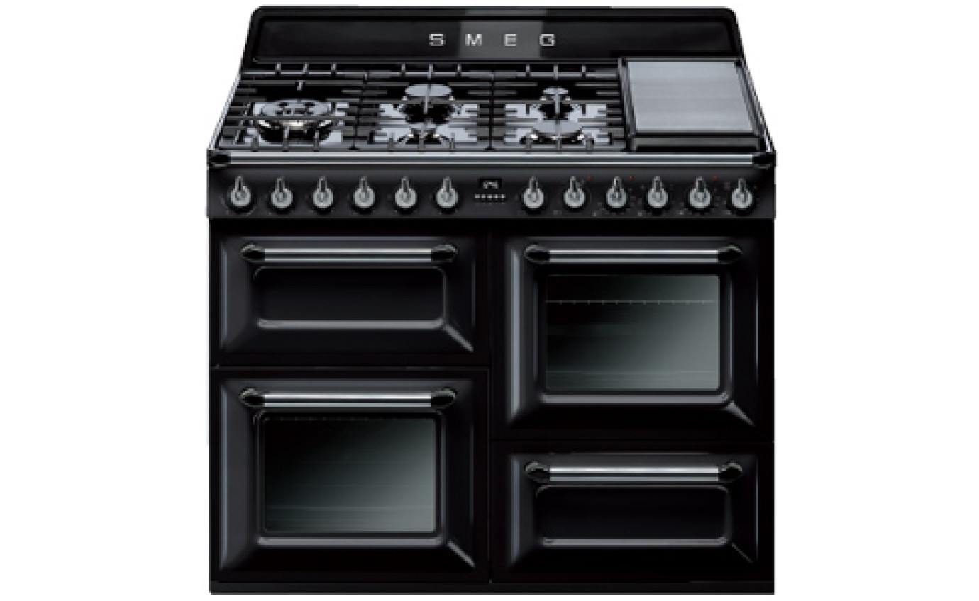 Smeg 110cm Victoria Freestanding Cooker TRA4110BL