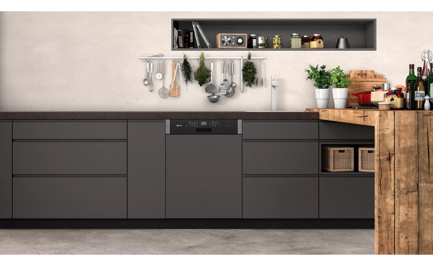 Neff 60cm N 70 Semi Integrated Dishwasher S247HDS01A