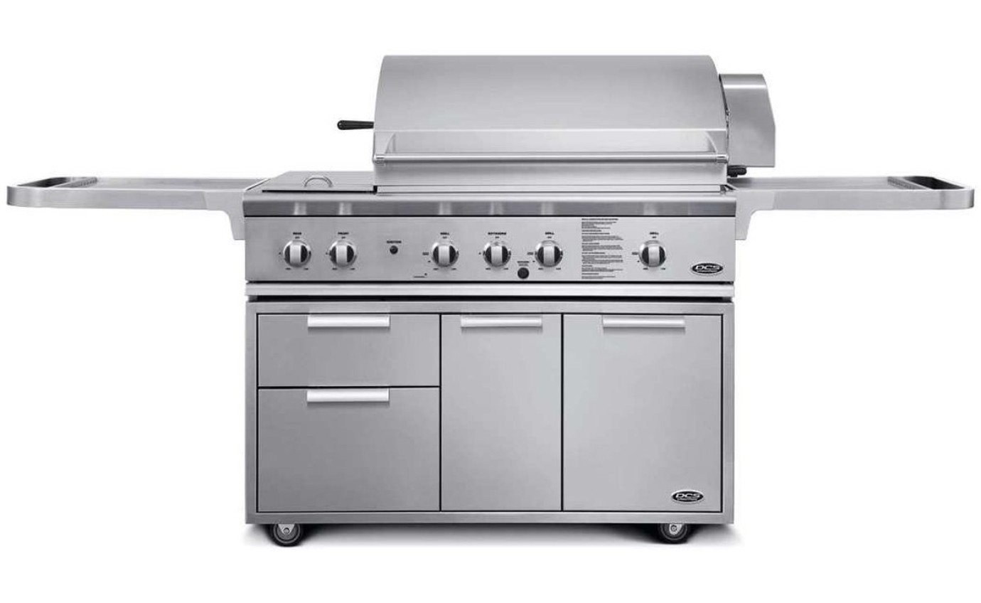 DCS Built-In BBQ with Side Burners BGB48BQRL
