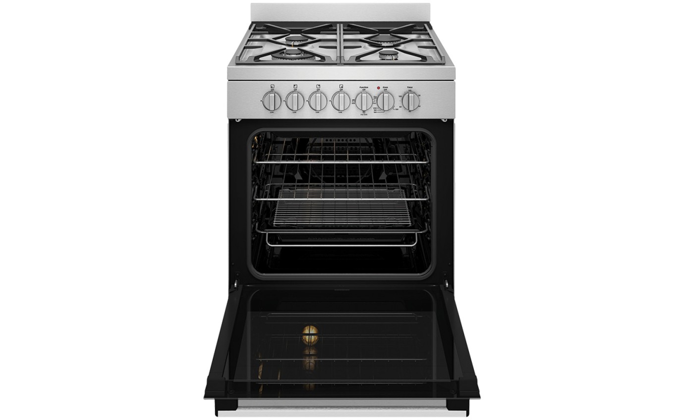 Westinghouse 60cm Dual Fuel Freestanding Cooker WFE614SC