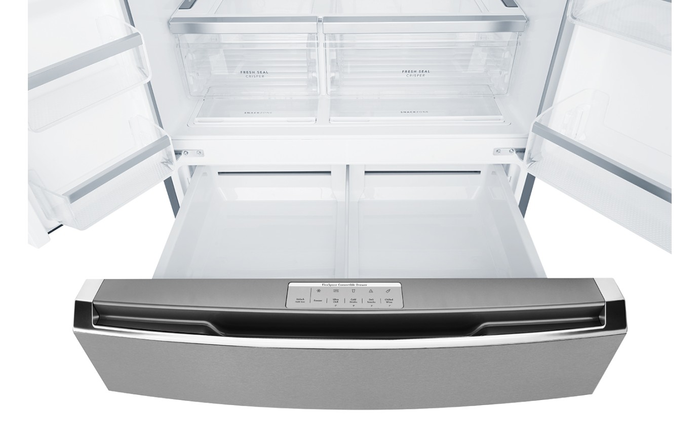 Westinghouse 609L French Door Fridge (Dark Stainless Steel) WHE6170BB