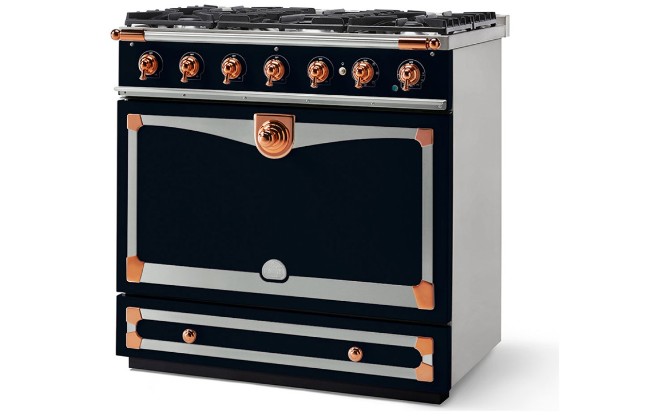 La Cornue 90cm Albertine Dual Fuel Range Cooker ALB90DFNBCN