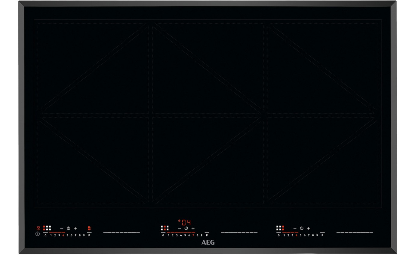 AEG 80cm 6 Zone Induction Cooktop IKK86681FB