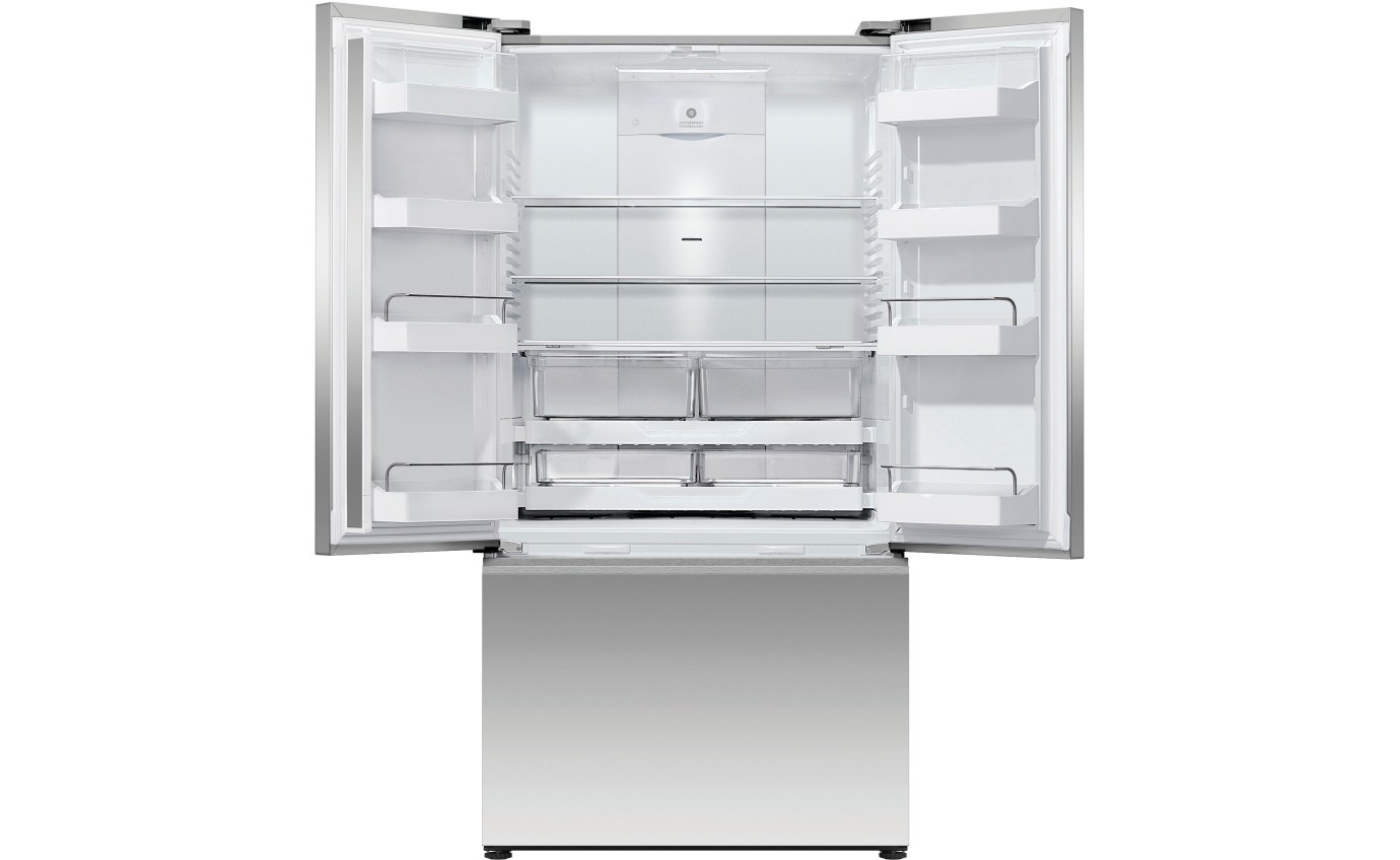 Fisher & Paykel 569L Series 7 French Door Refrigerator Freezer, Ice & Water RF610ANUX5