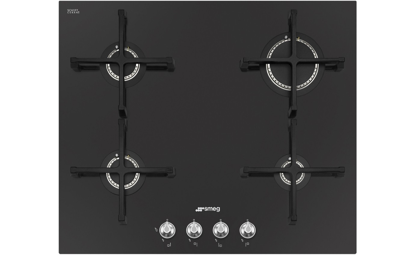 Smeg 60cm Linea Gas Cooktop PV164CN2AU