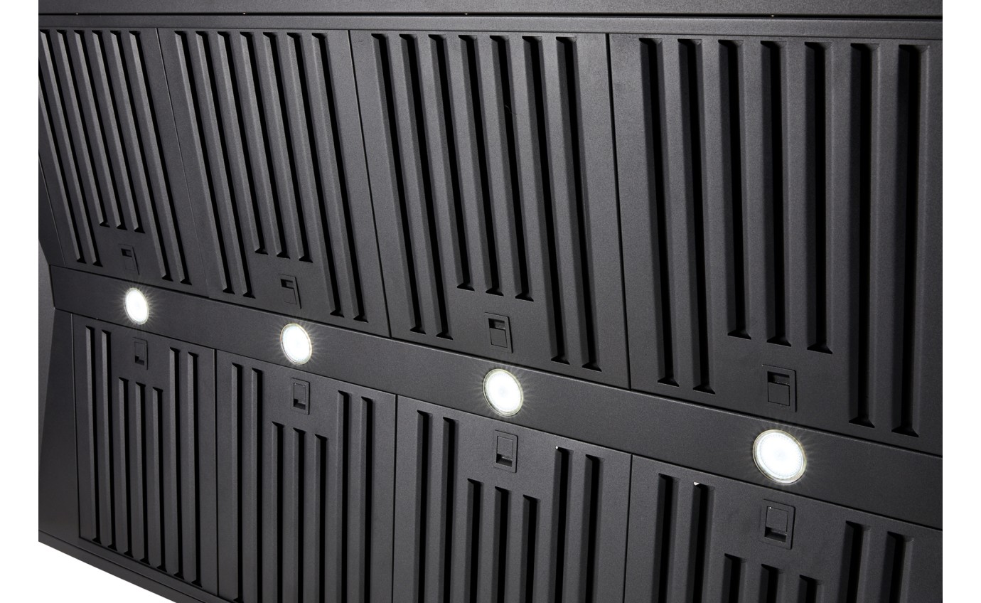 Schweigen Black BBQ Alfresco Rangehood 1500mm (Non Silent) CL8915B