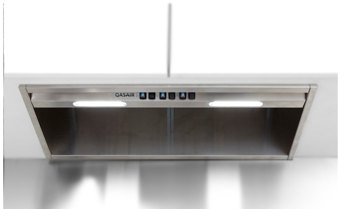 Qasair 60cm Eastmore Rangehood EAS60L1B