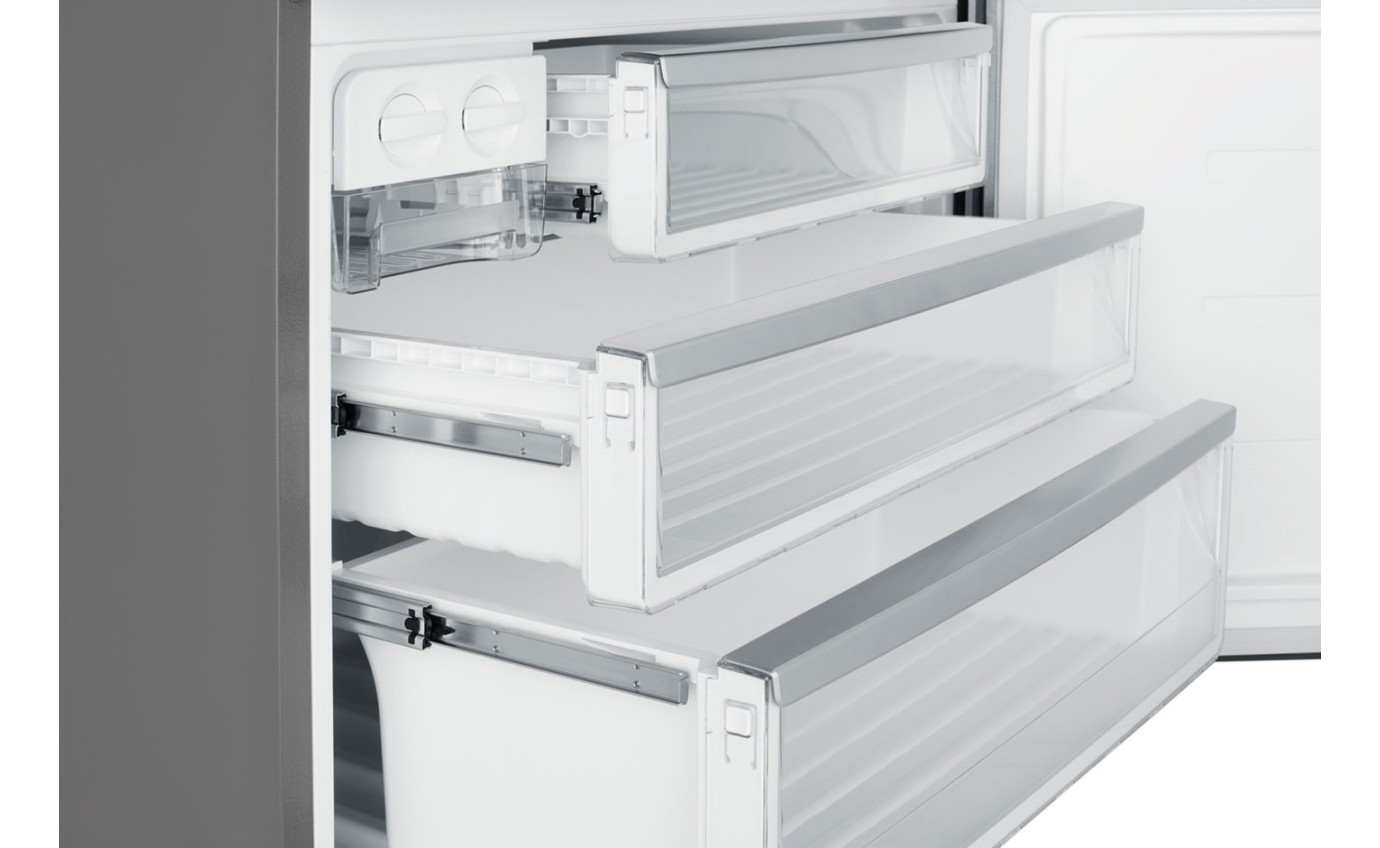 Westinghouse 496L Bottom Mount Fridge (Dark Stainless Steel) WBE5300BCR