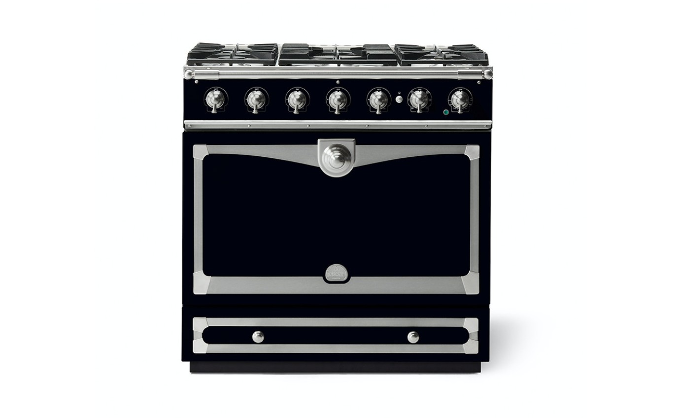 La Cornue Albertine 90cm Dual Fuel Range Cooker ALB90DFBLN
