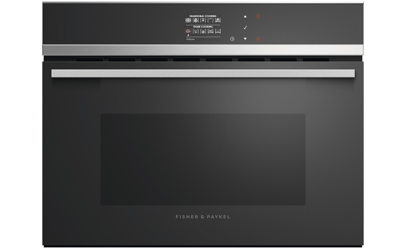Fisher & Paykel 60cm Series 9 Contemporary Compact Combi-Steam Oven OS60NDB1