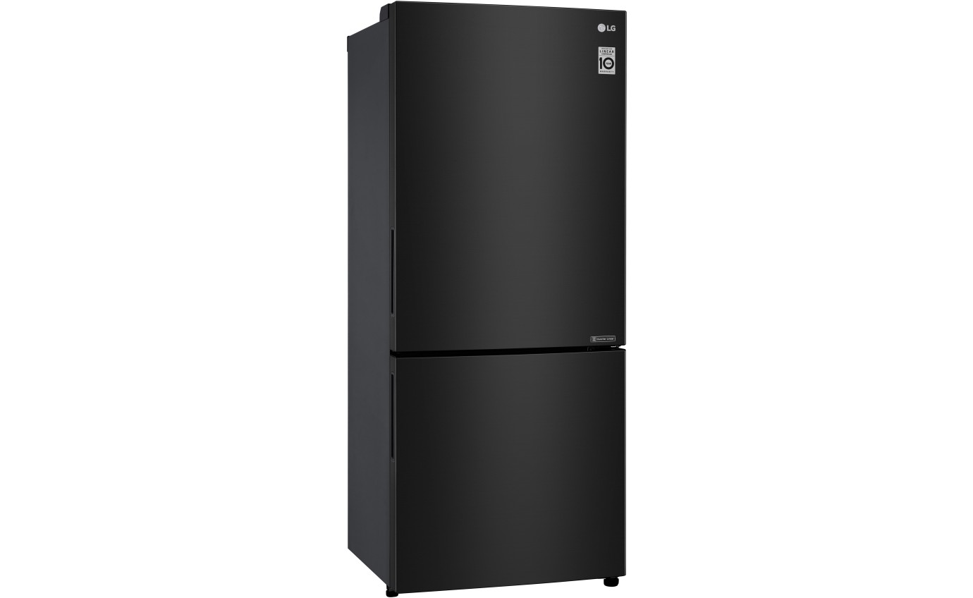 LG 420L Bottom Mount Fridge (Black Stainless Steel) GB455BTL