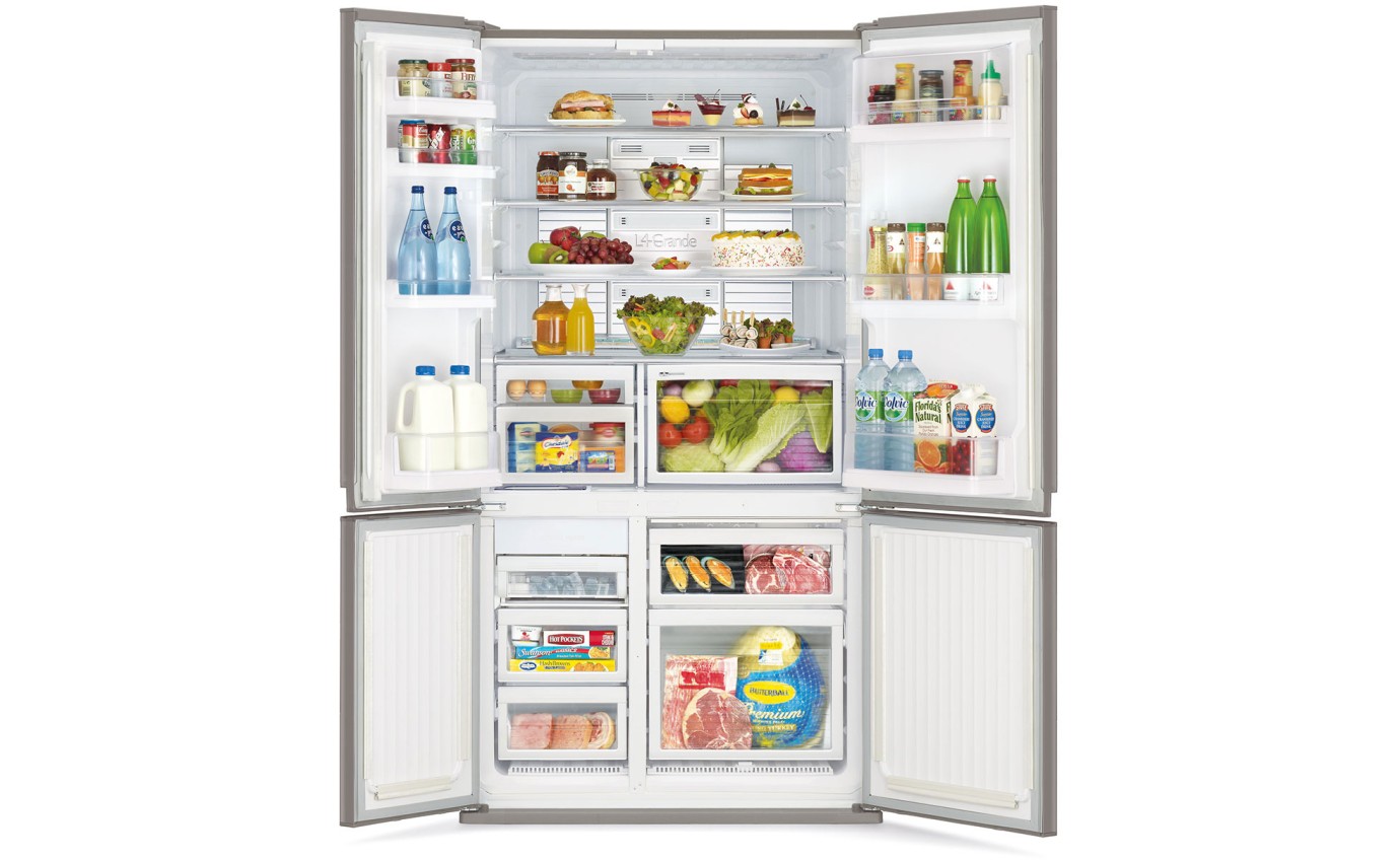 Mitsubishi 635L French Door Fridge (Argent Silver) MRLA635ERGSLA