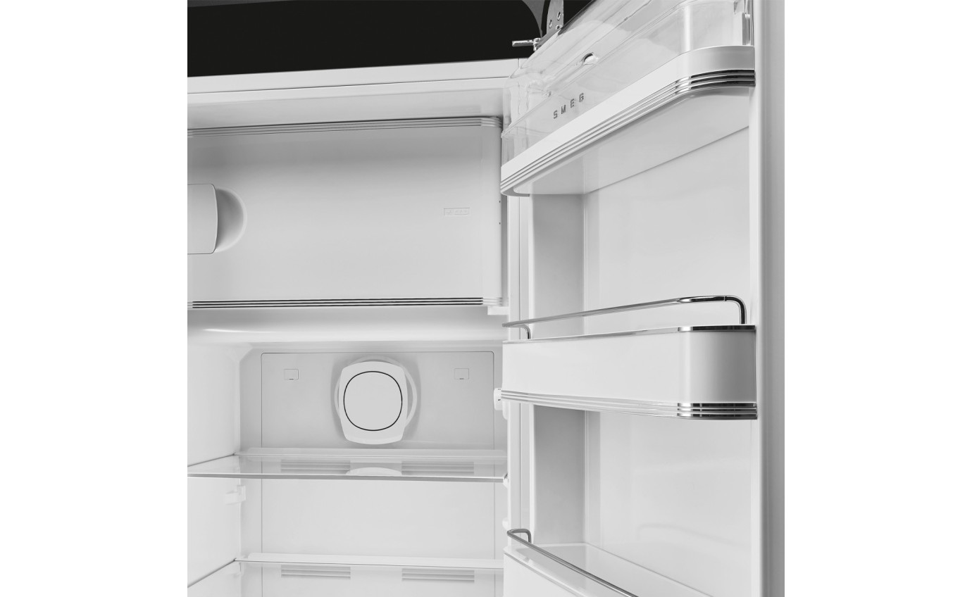 Smeg 270L 50s Style Retro Single Door Fridge (Matte Black) FAB28RDBLM5